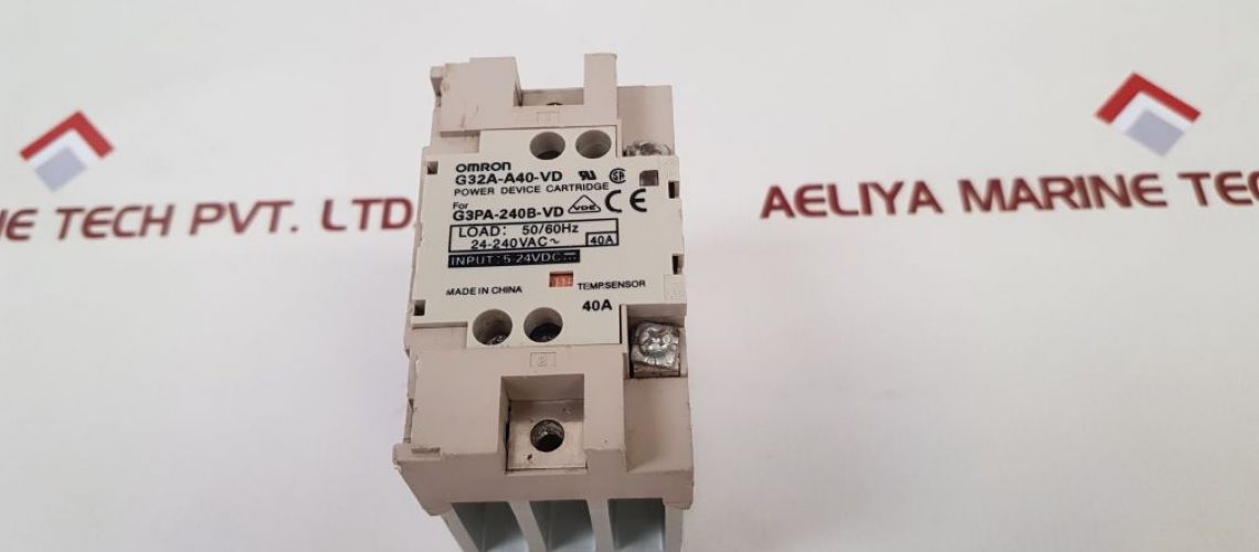 OMRON G32A-A40-VD POWER DEVICE RELAY CARTRIDGE