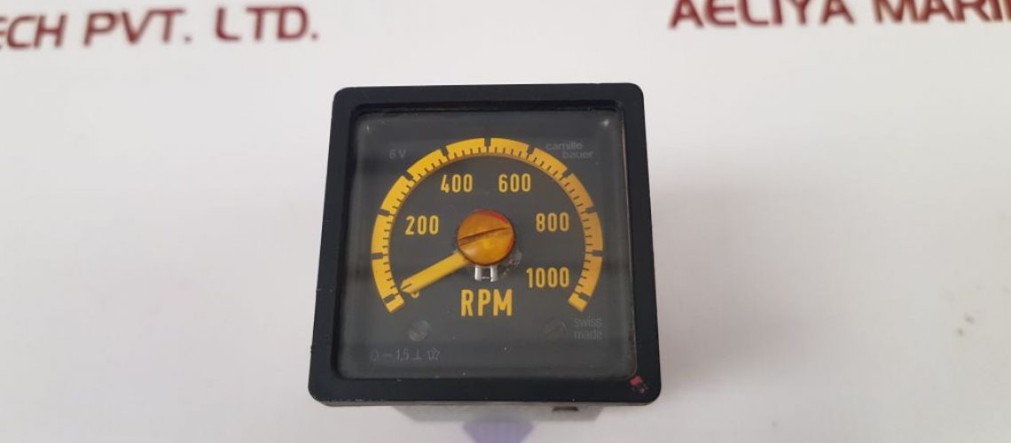 CAMILLE BAUER 0-1000 RPM