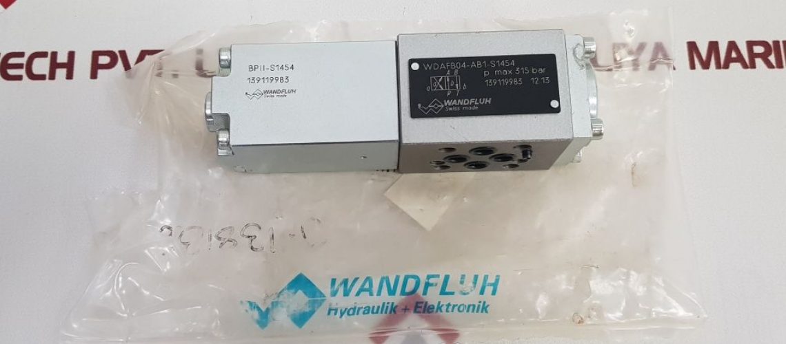 WANDFLUH BPII-S1454 VALVE