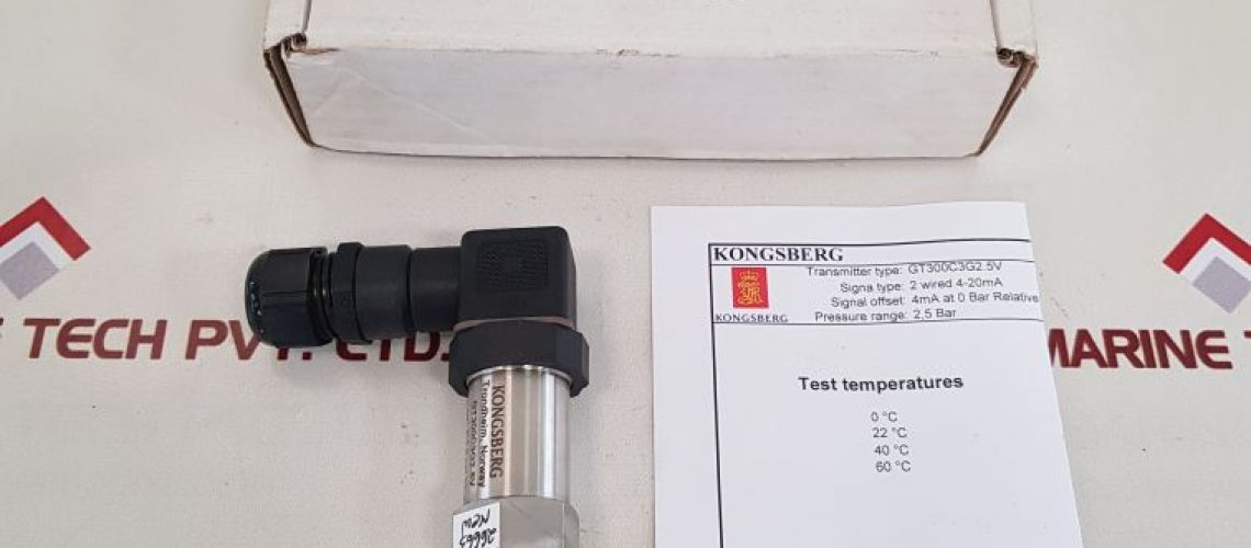 KONGSBERG GT300C3G2.5V PRESSURE TRANSMITTER