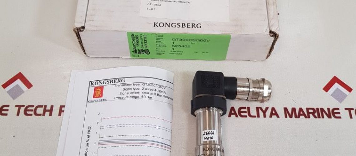 KONGSBERG GT300C3G60V PRESSURE TRANSMITTER