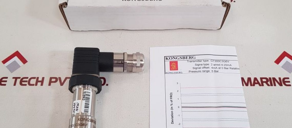 KONGSBERG GT300C3G6V PRESSURE TRANSMITTER