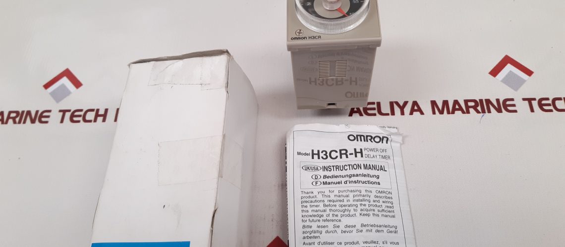 OMRON H3CR-H POWER OFF DELAY TIMER H3CR-H8L