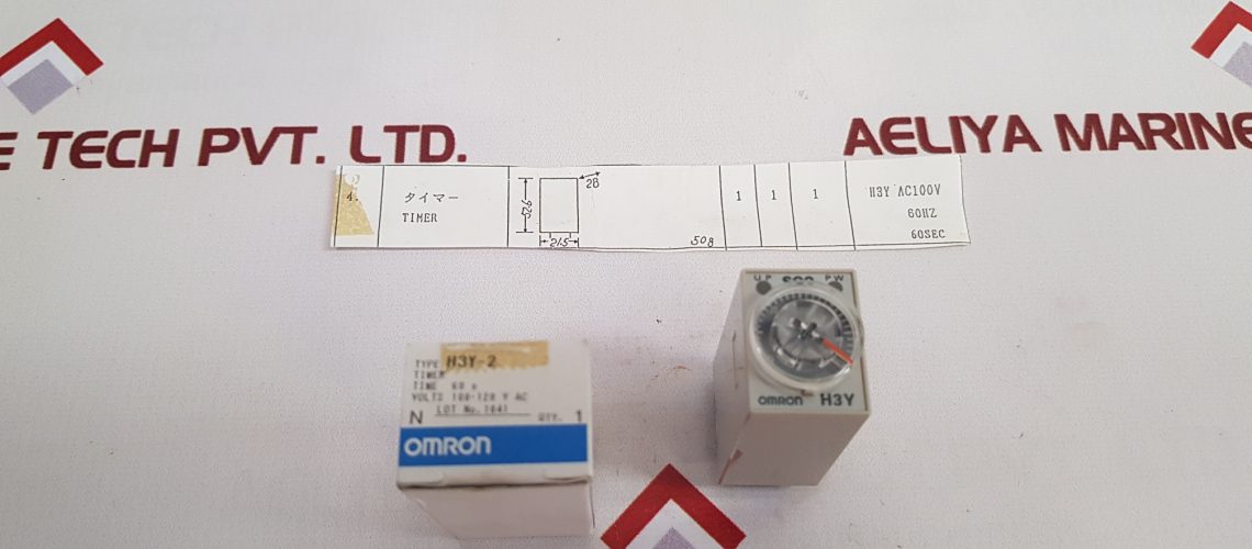 OMRON H3Y-2 TIMER 60S