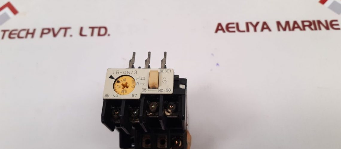 FUJI ELECTRIC TR-ON/3 THERMAL OVERLOAD RELAY 4NR0AH