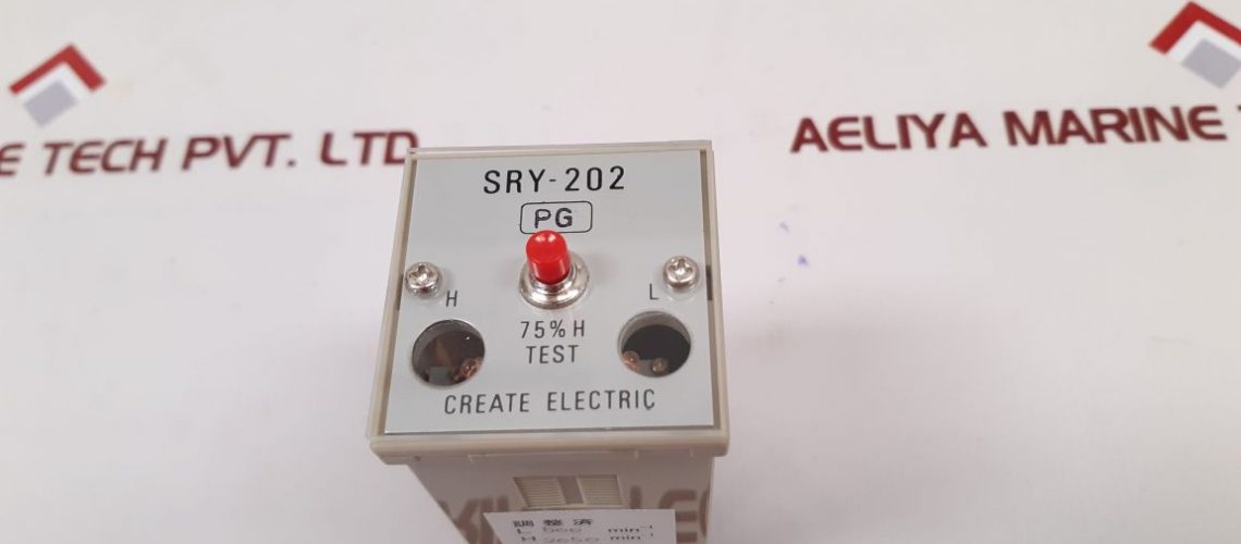 CREATE ELECTRIC SRY-202 SPEED RELAY