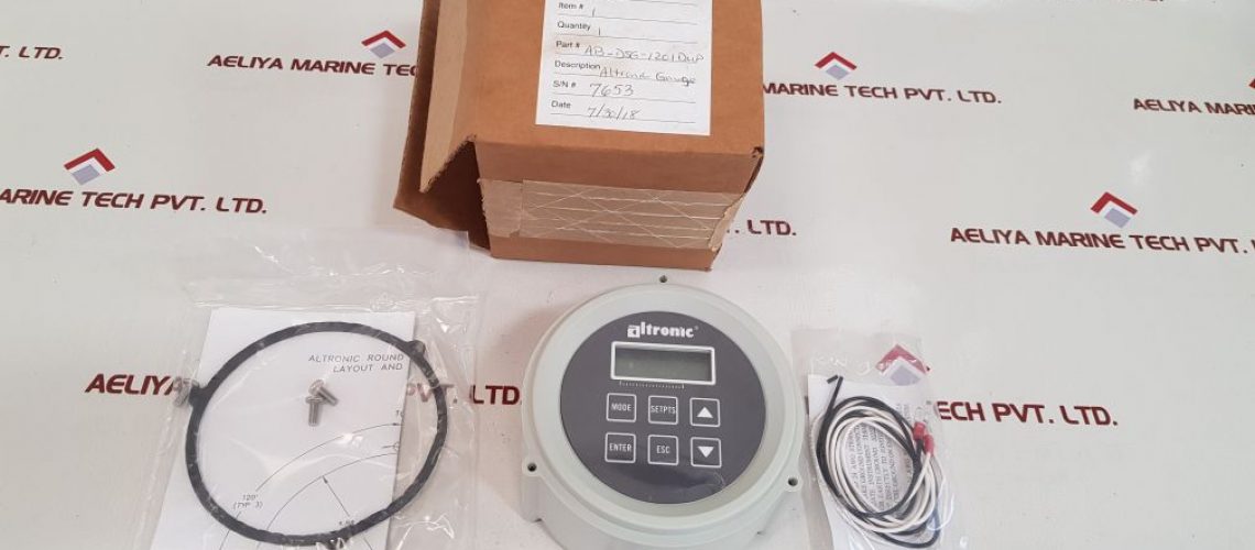 ALTRONIC DIGITAL SETPOINT GAUGE DSG-1201 DUP