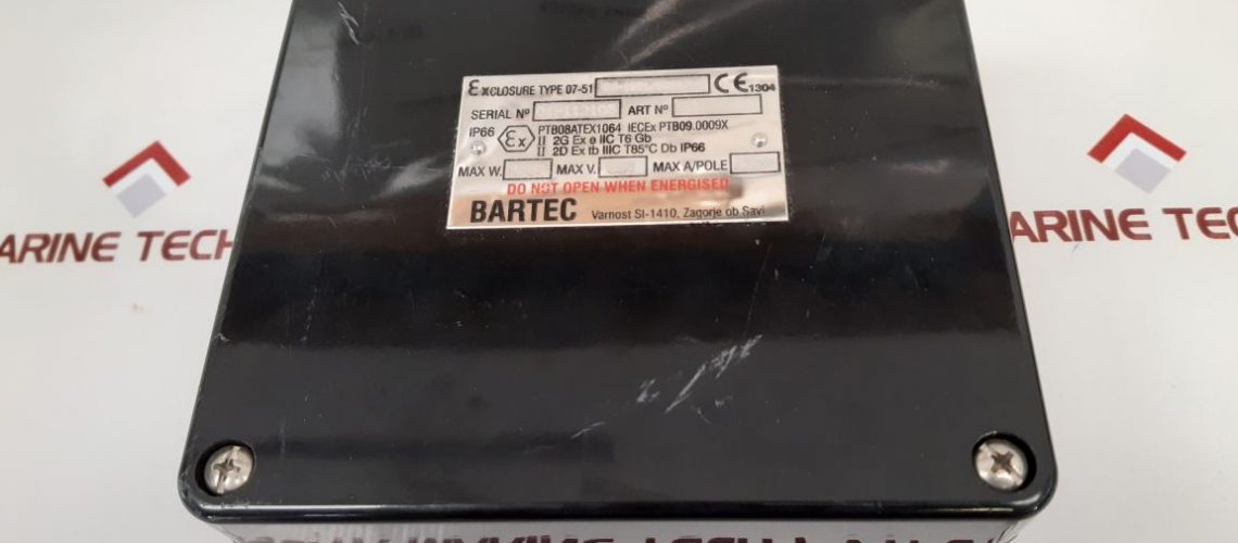 BARTEC 07-51 03-1601/6090/16 JUNCTION BOX