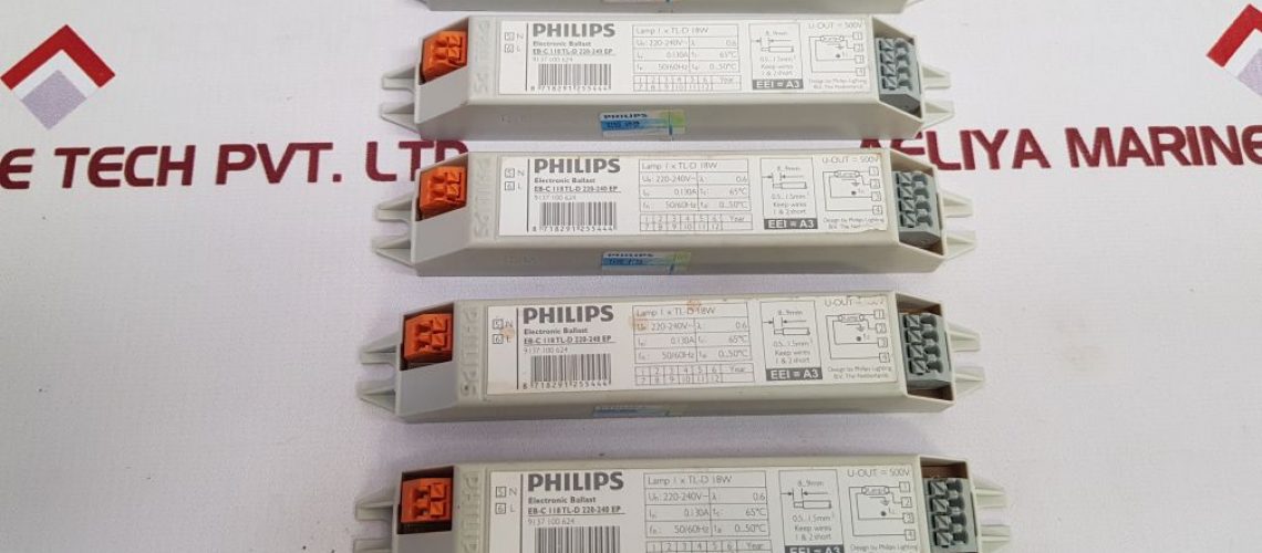 PHILIPS EB-C 118 TL-D 220-240 EP ELECTRONIC BALLAST