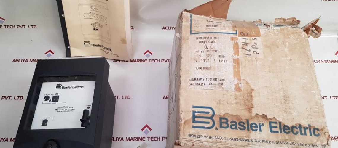 BASLER ELECTRIC BE1-27 PROTECTIVE RELAY