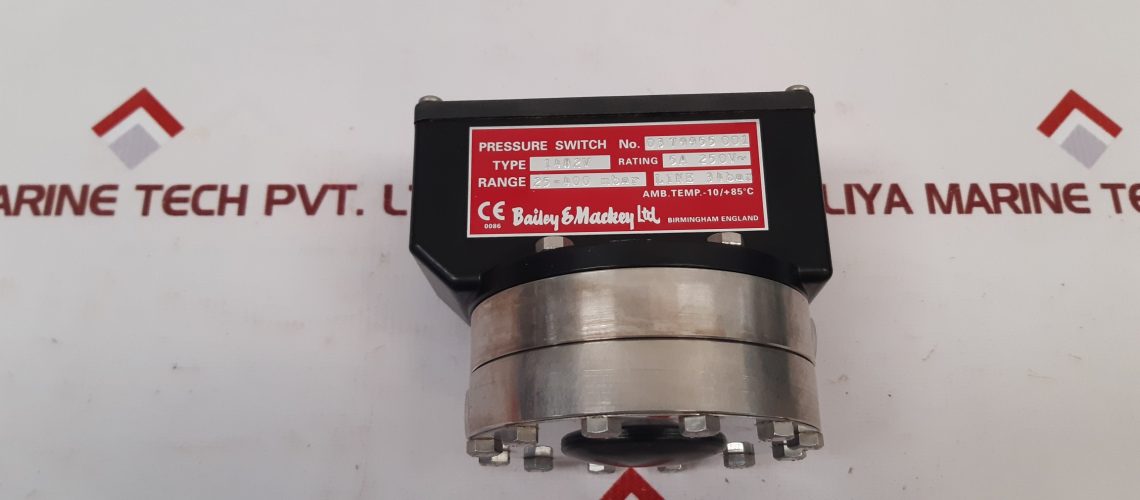 ABAILEY & MACKEY 1482V PRESSURE SWITCH 0379955 001