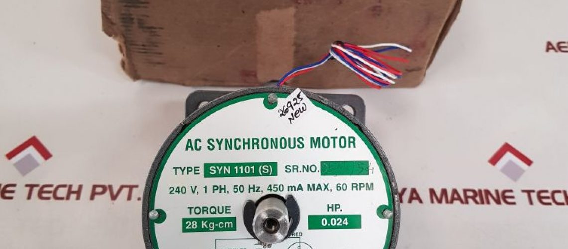 SRIJAN CONTROL DRIVES SYN 1101(S) AC SYNCHRONOUS MOTOR