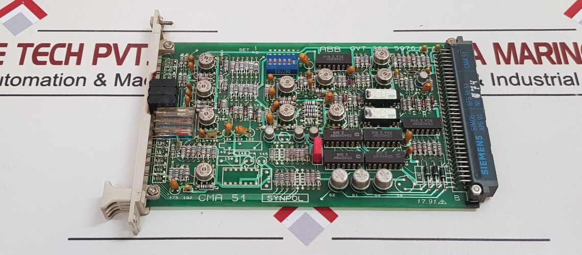 ABB/SIEMENS CMA 51 SYNPOL GVT 360 5976 SHARING BOARD