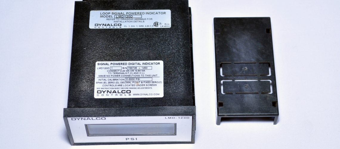 DYNALCO CONTROLS LMD120D LOOP SIGNAL POWERED DIGITAL INDICATOR