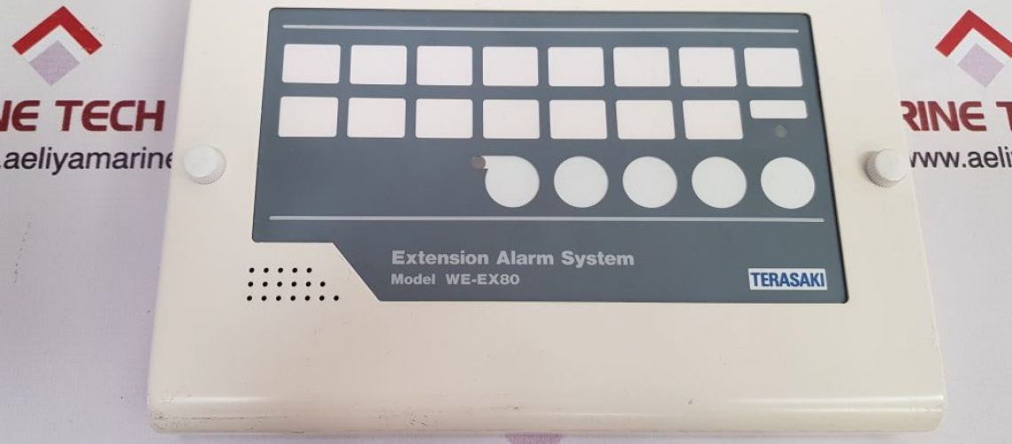 TERASAKI WE-EX80 EXTENSION ALARM SYSTEM EEA-201