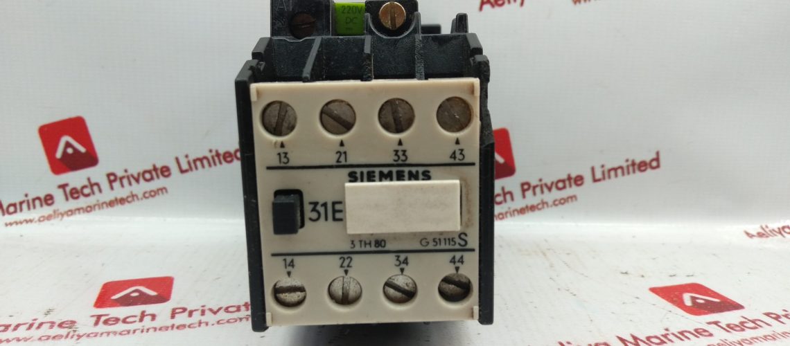 SIEMENS 3TH80 31-OB RELAY CONTROL