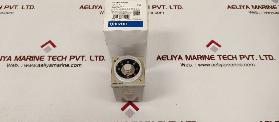 OMRON H3CR-G8EL TIMER 0 TO 120 SEC