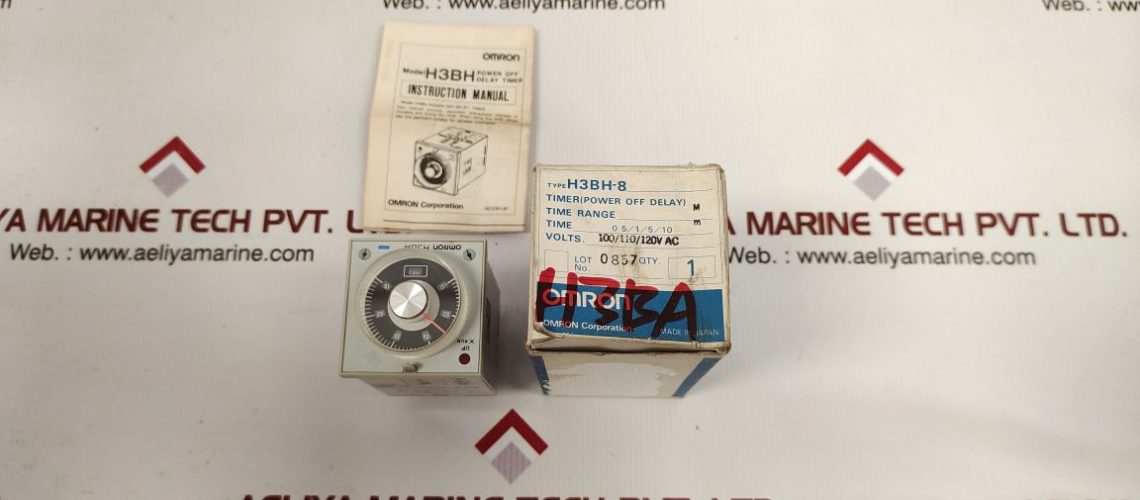 OMRON H3BA-8H TIMER 100/110/120VAC 50/60HZ