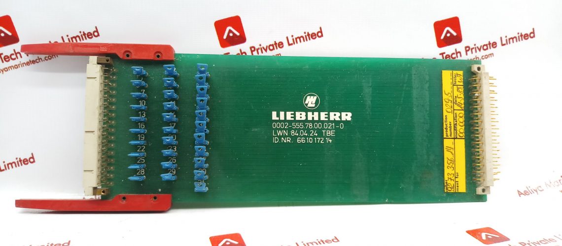 LIEBHERR 0002-555.78.00.021-0 PCB CARD