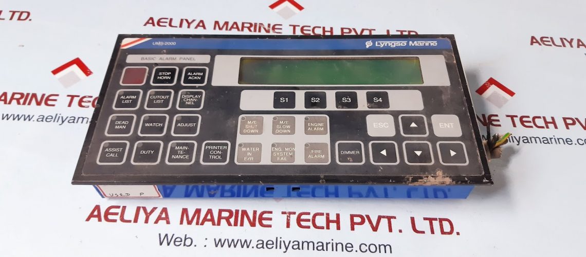 LYNGSO MARINE UMS 2000 97040041 BASIC ALARM PANEL