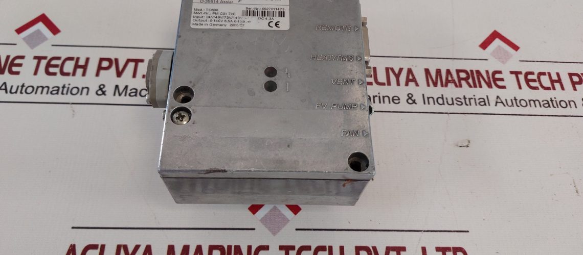 PFEIFFER VACUUM PM C01 720 TURBO PUMP CONTROLLER