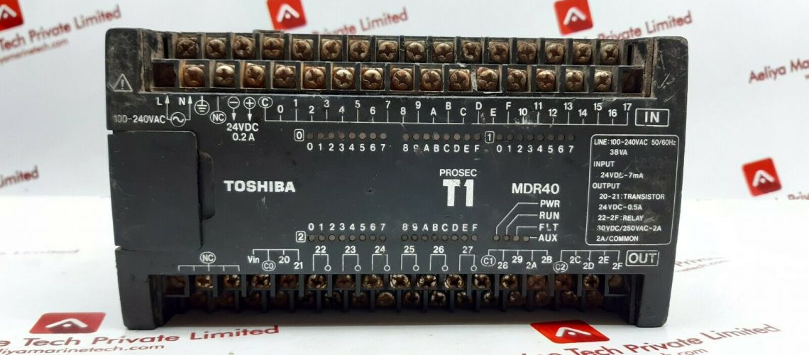 TOSHIBA TDR1406S IO MODULE CONTROLLER PROSEC T1 MDR40-1491 (3)