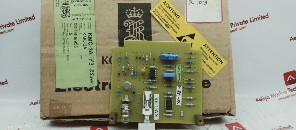 KONGSBERG KMC-3A PCB CARD 7221-236.0002